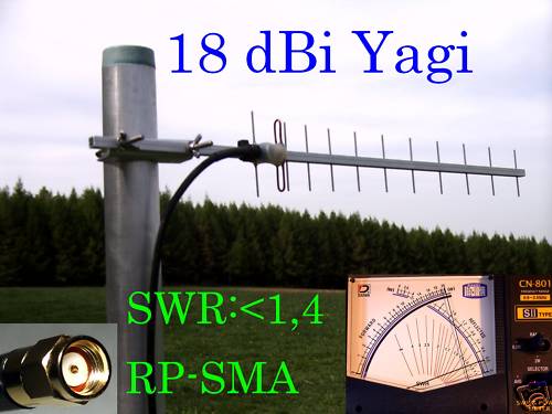 Wlan antenne richtantenne yagi - antenne,