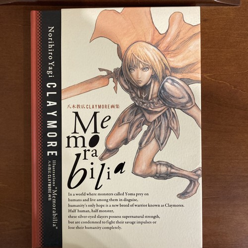 Claymore art book memorabilia - art,